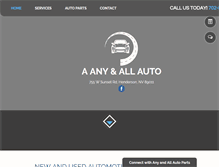 Tablet Screenshot of anyandallautopartsnv.com